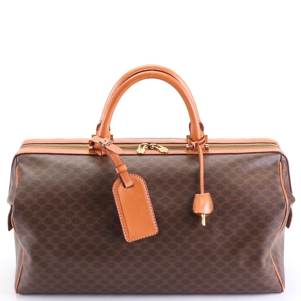 Vintage CELINE Macadam Top Handle Doctor Boston Bag GREAT CONDITION - Picture 3 of 12